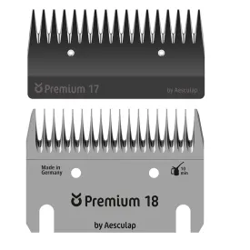 Premium Schermesser-Set 17 / 18
