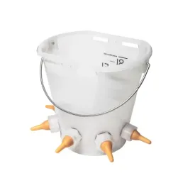 HIKO® Lämmertränkeeimer  mit 5 Sauger