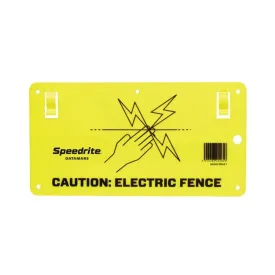 Warnschild - Vorsicht Elektrozaun